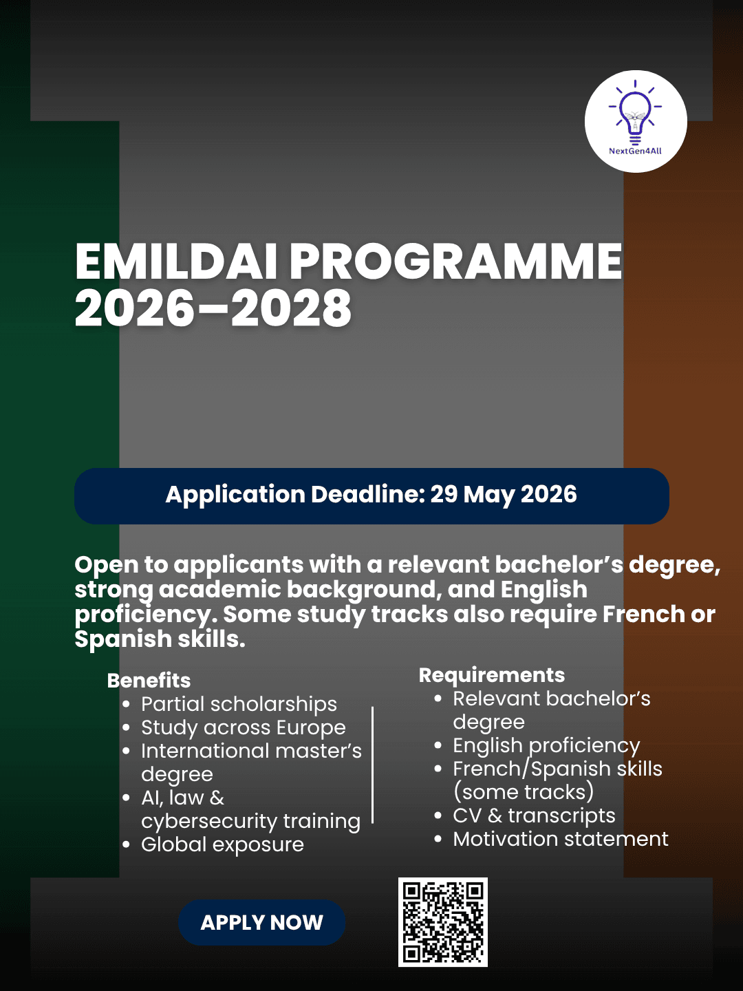 EMILDAI Programme 2026–2028