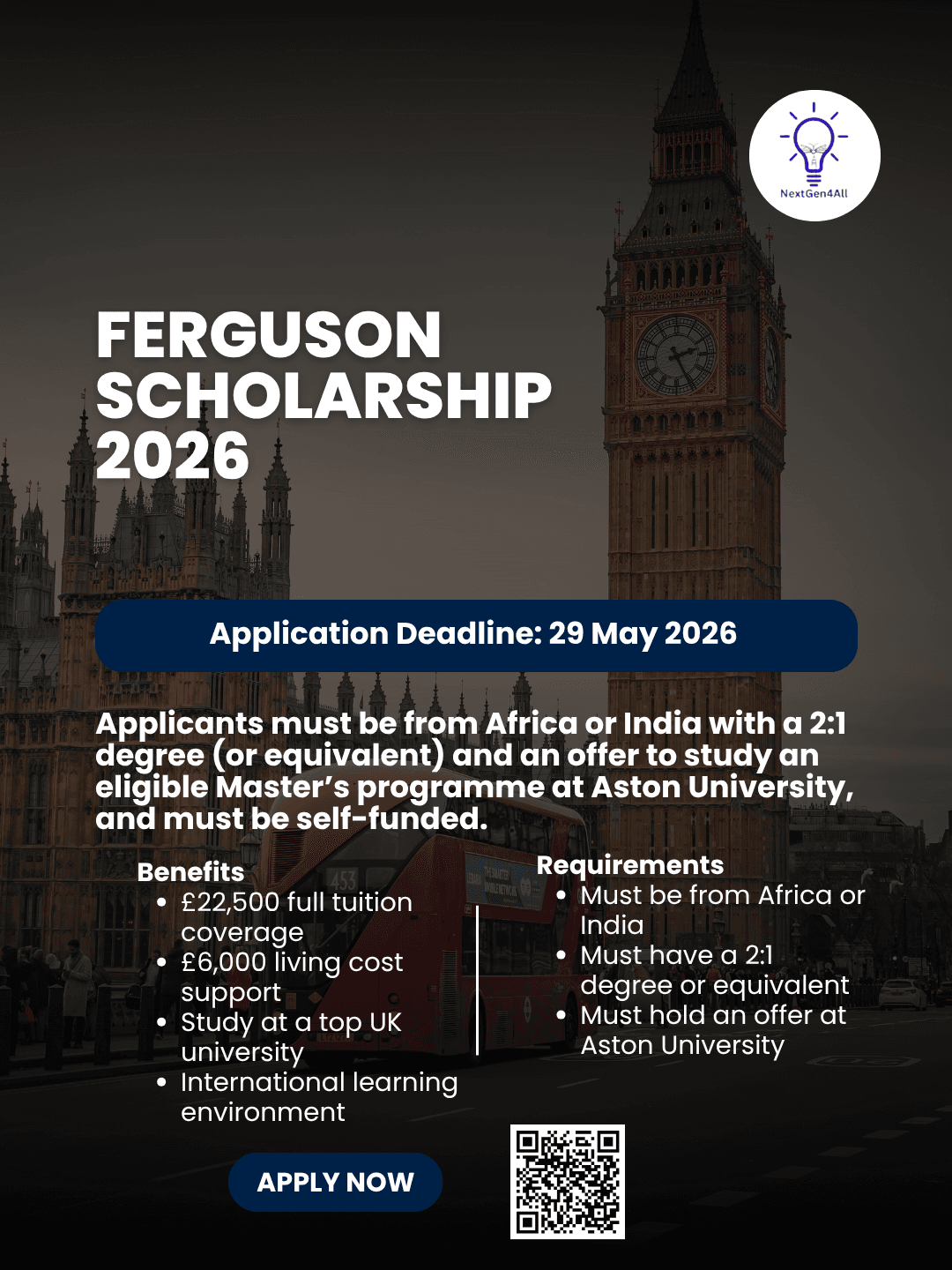 Ferguson Scholarship 2026