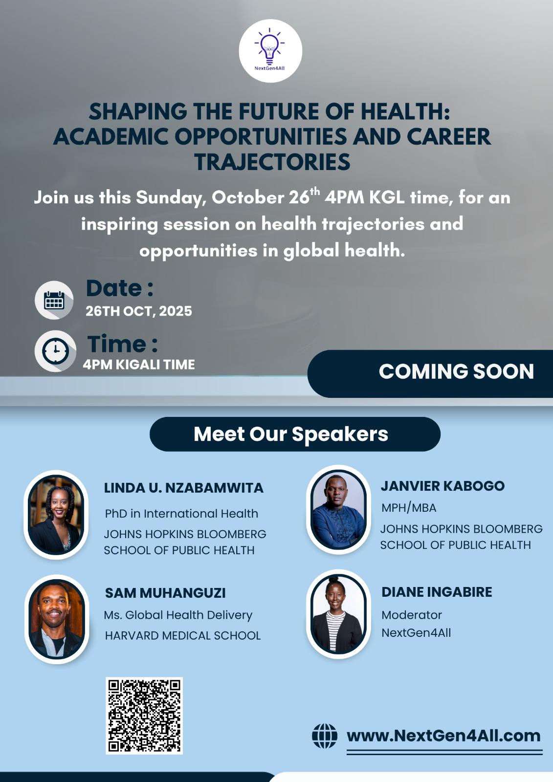 SHAPING THE FUTURE OF HEALTH: ACADEMIC OPPORTUNITIES AND FUTURE TRAJECTORIES