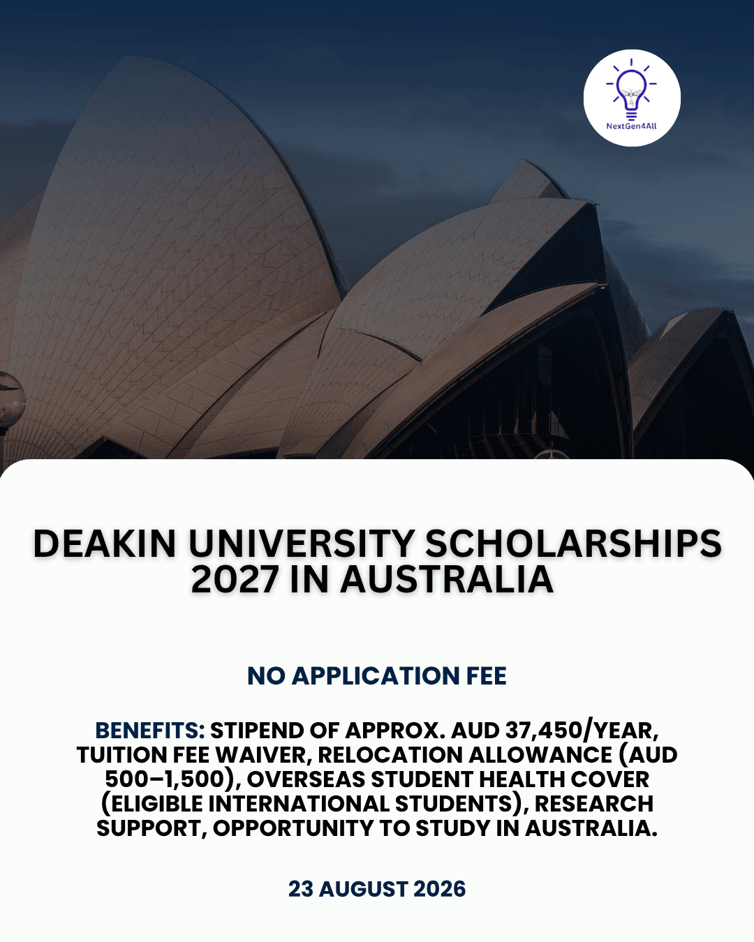 Deakin University Scholarships 2027 in Australia | Fully Funded Master’s & PhD Scholarships