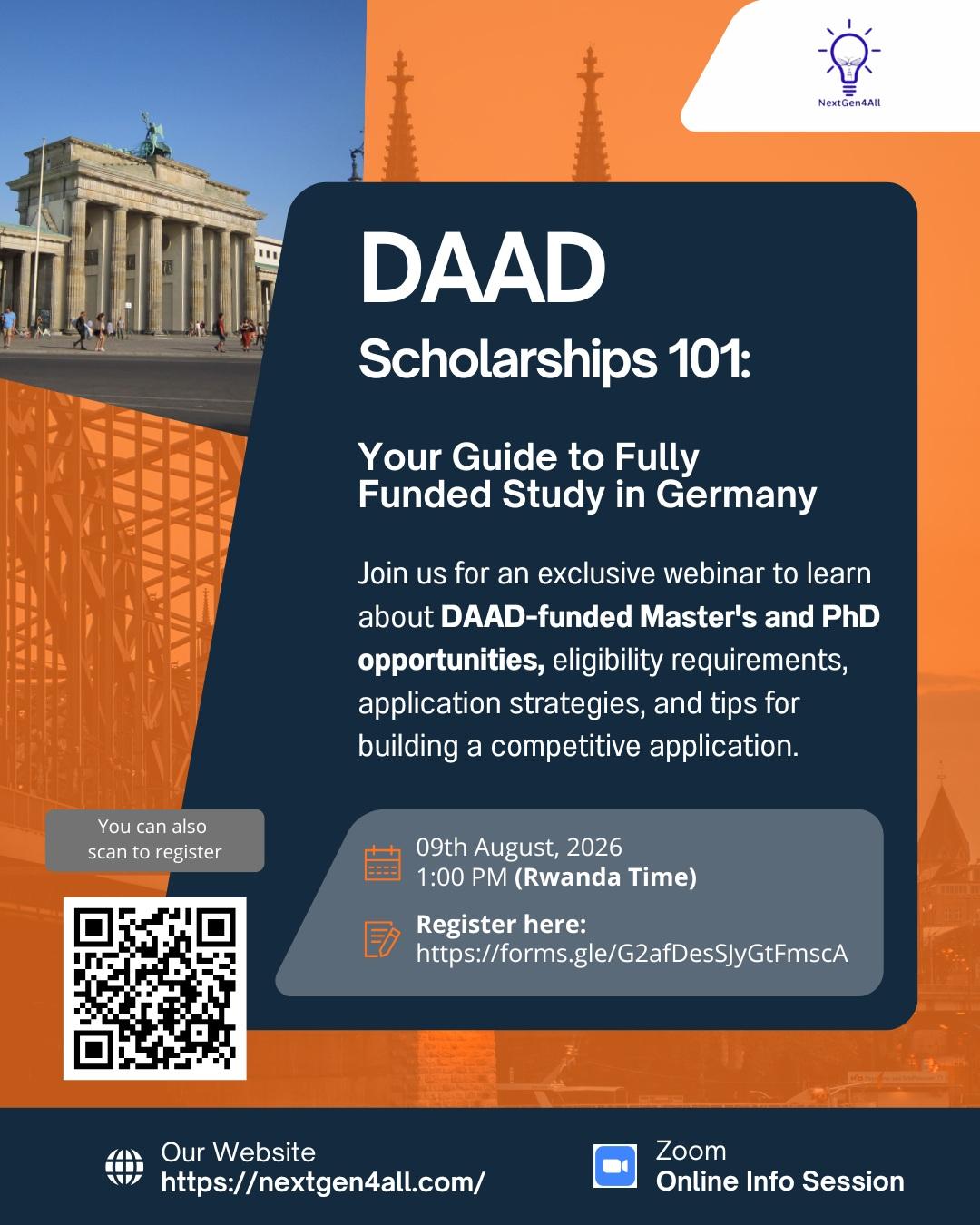 DAAD Scholarships 101