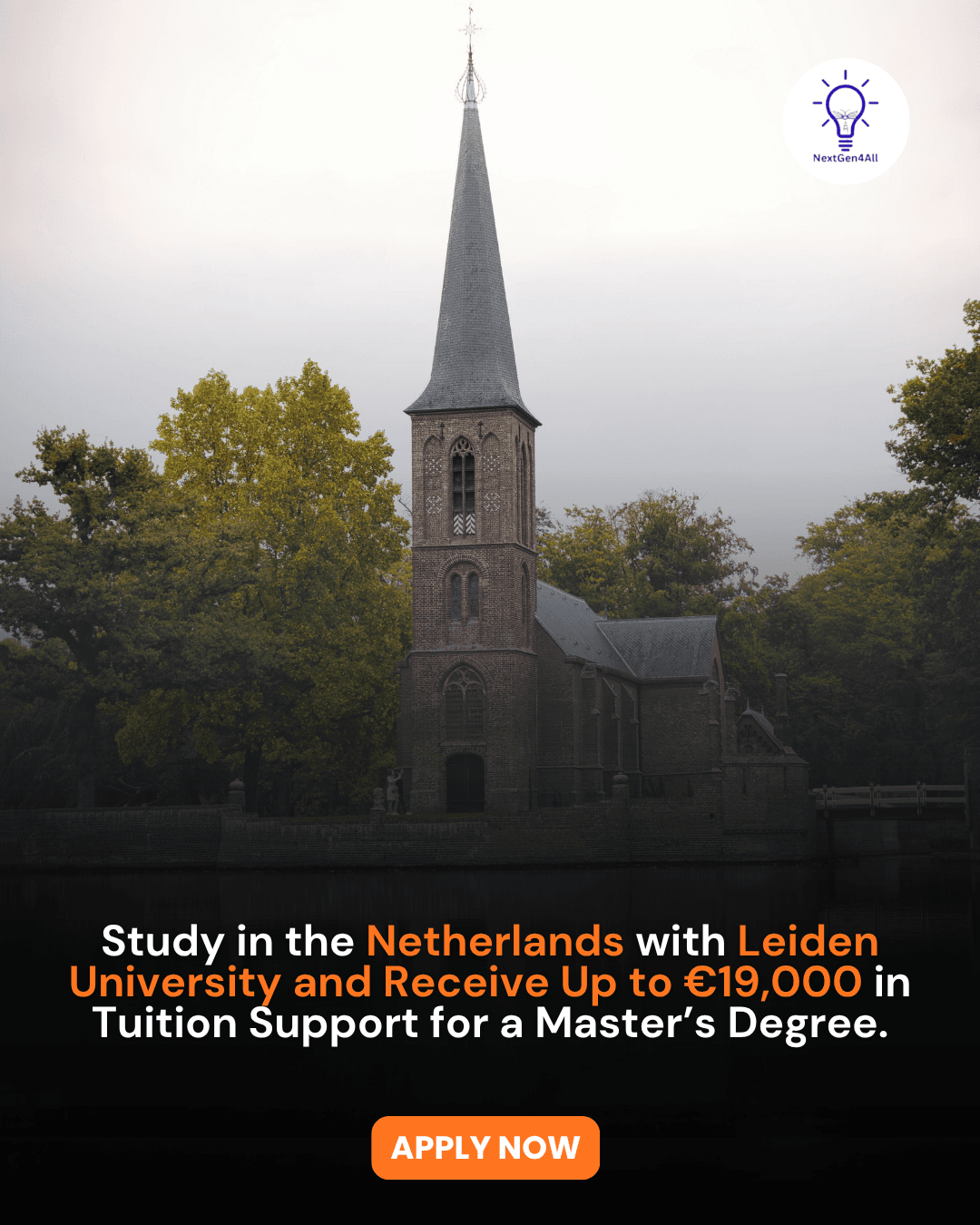 Leiden University Excellence Scholarship 2027