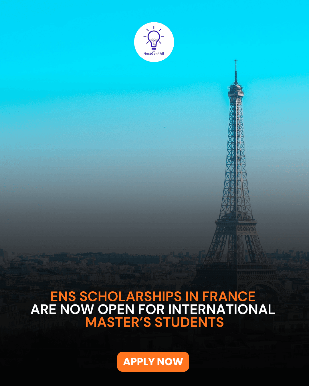 ENS International Selection Scholarships 2027 in France | Funded